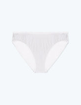 The Feel Free High Rise Brief Underwear - White Sand