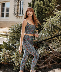 The Do-It-All High Rise Full Length Leggings - Outbloom in Midnight